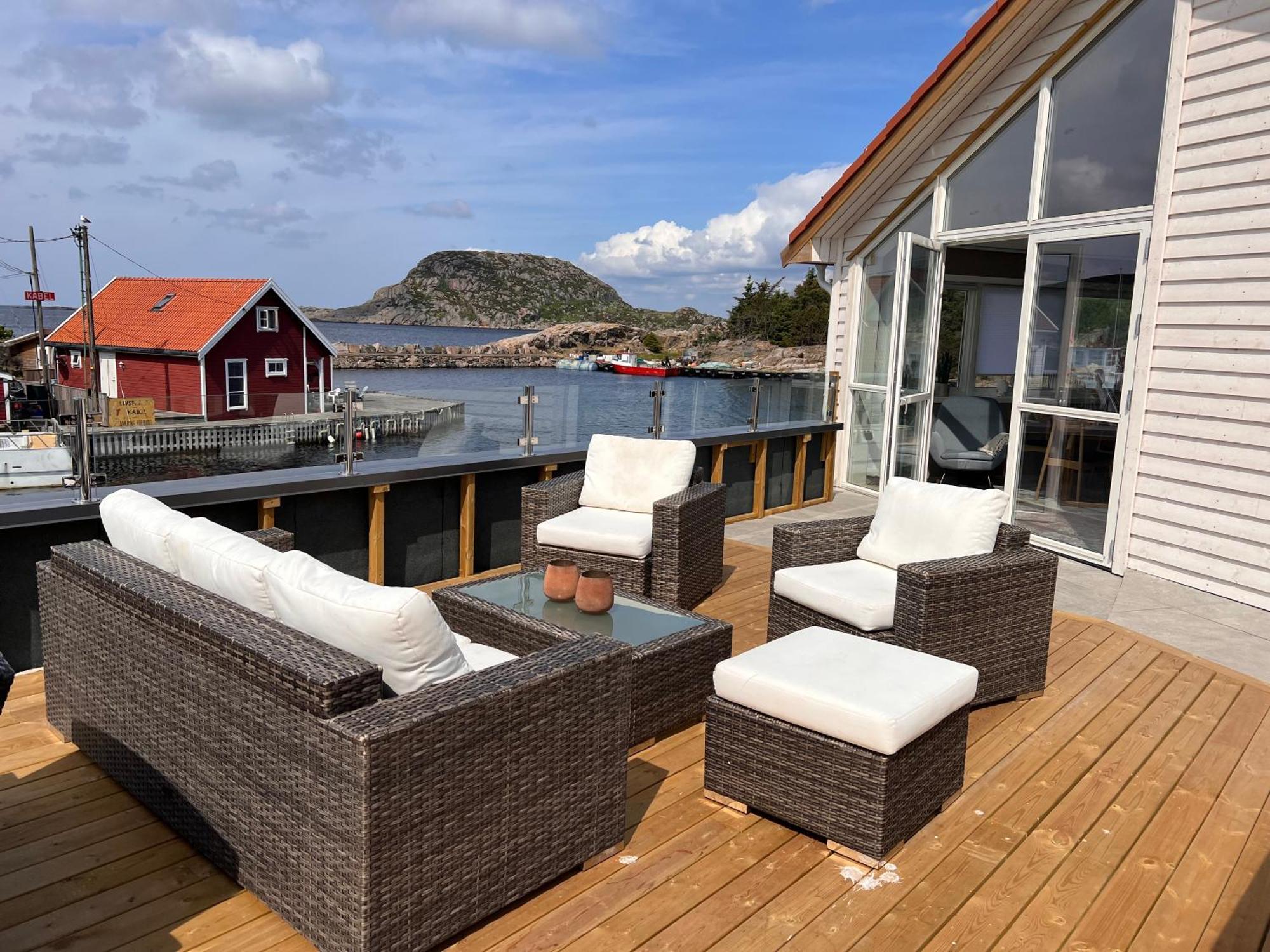 Apartmán Korshamn Rorbuer Lyngdal Exteriér fotografie