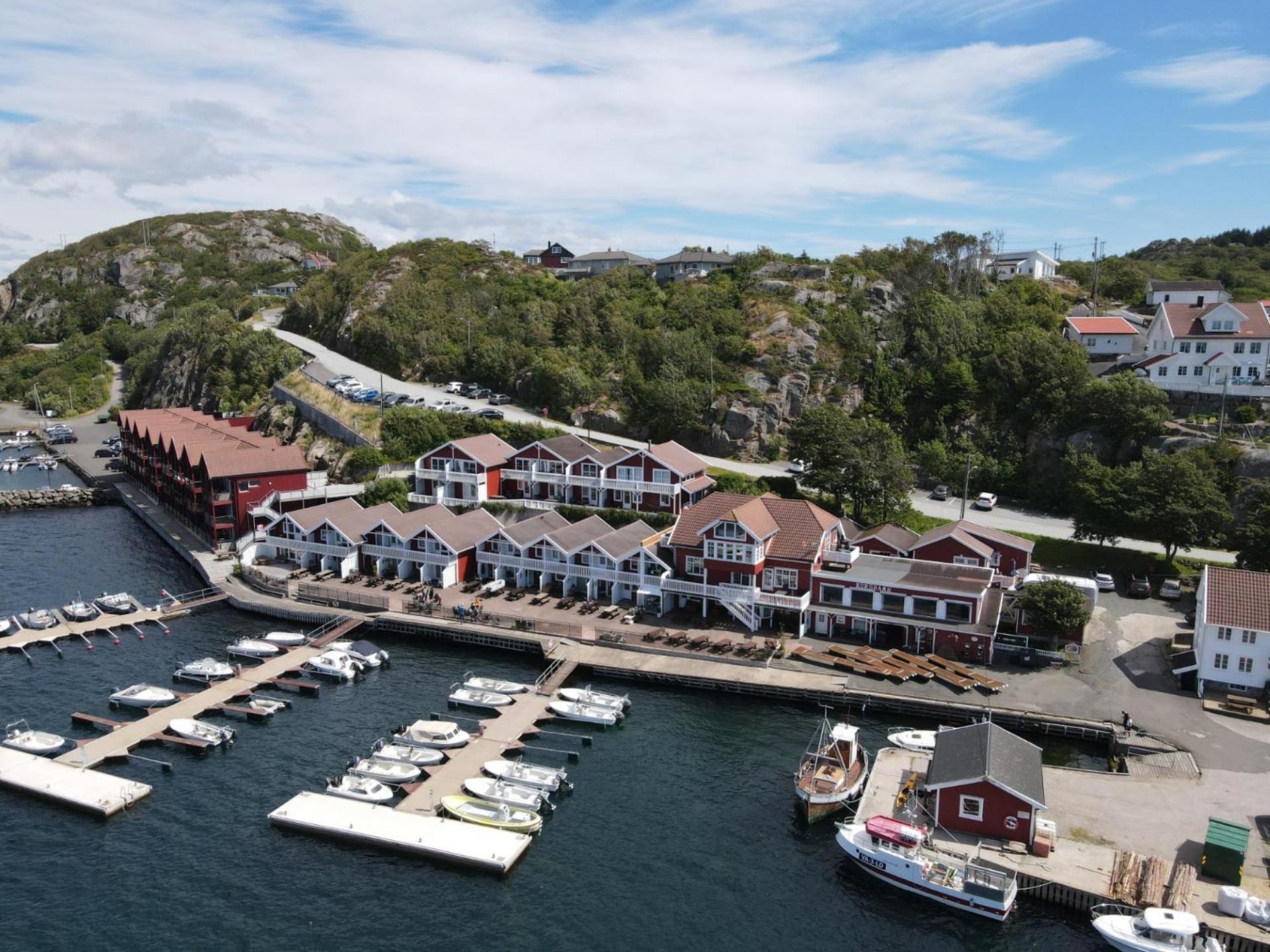 Apartmán Korshamn Rorbuer Lyngdal Exteriér fotografie